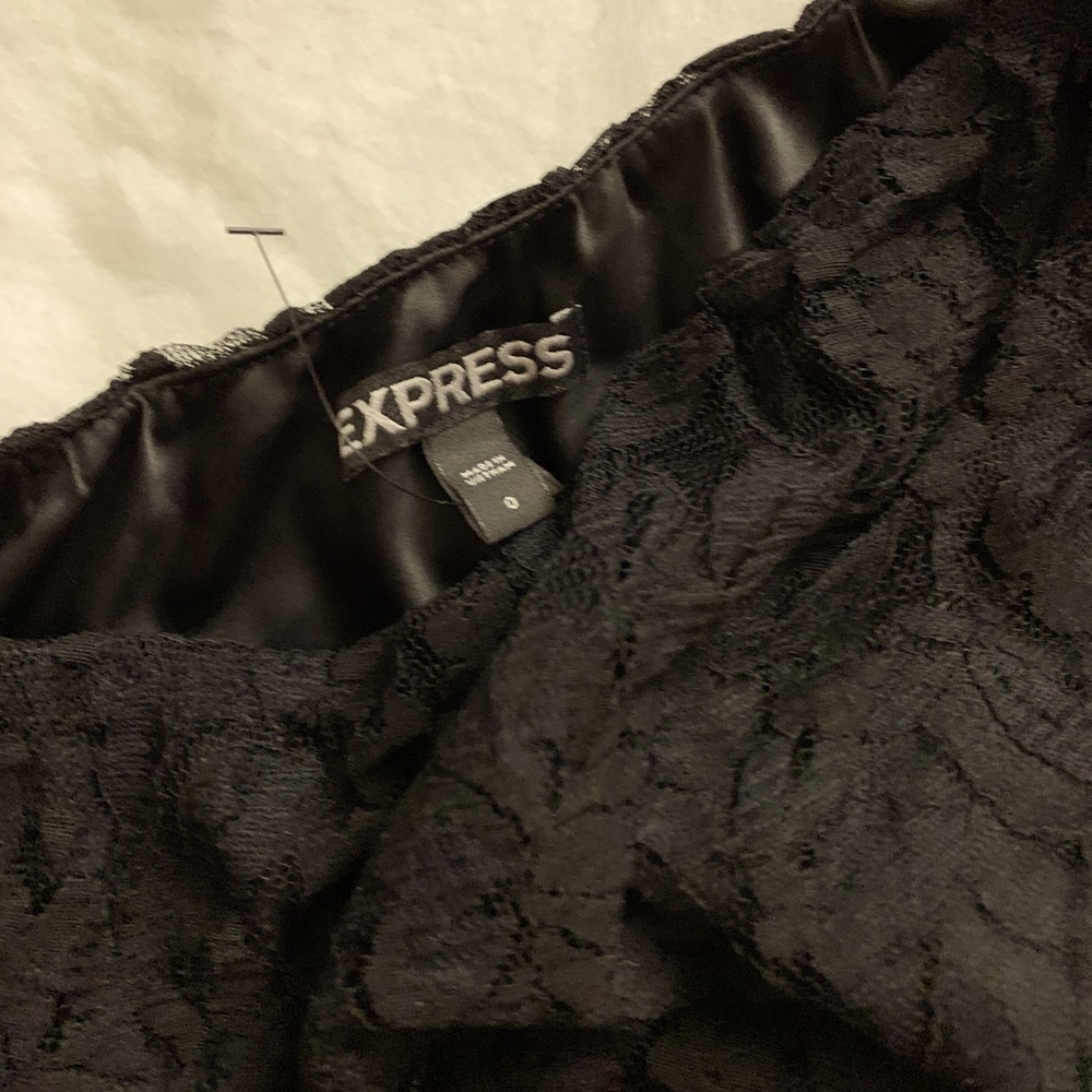Dressy Black Express Mini Dress Size 0